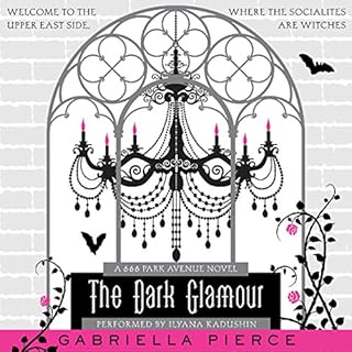 The Dark Glamour Audiolibro Por Gabriella Pierce arte de portada