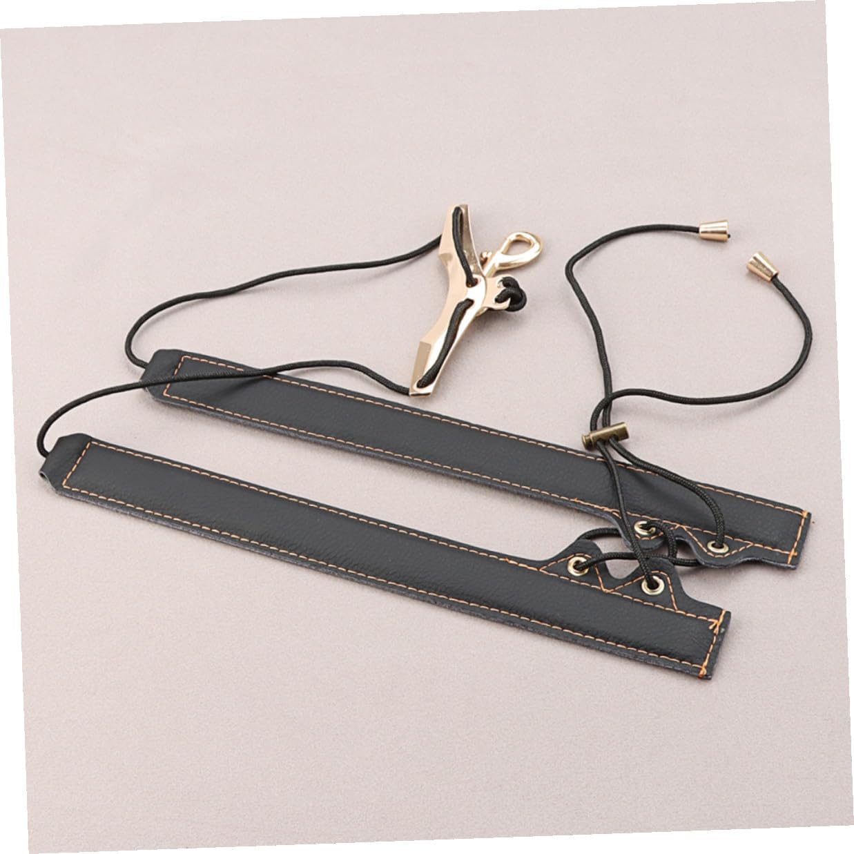 Milisten Universal Saxophone Strap Gold Thread Neck Harness Practical Alto Tenor Saxophone Shoulder Belt for Performance and Instrument Accessories