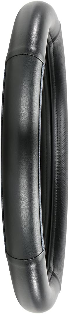 GG Grand General 54031 Black w/blue stitching Steerling Wheel Cover