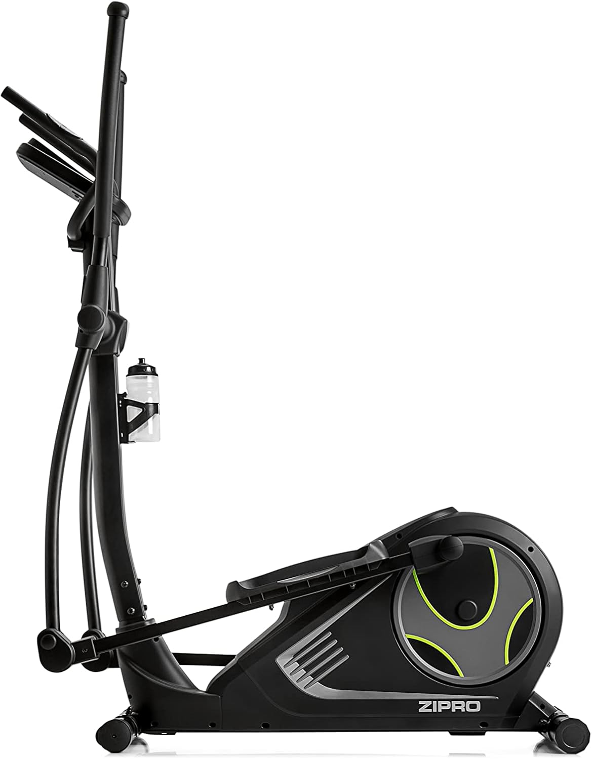 Mobile phone placed on the integrated stand