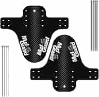 Set Parafanghi Per Mountain Bike - 2 Pezzi, Anteriore E Posteriore, Per Ruote 16-29 Pollici, Con Fascette - Foto 7