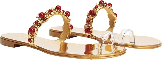 Marguerithe 10mm Heel Flats
