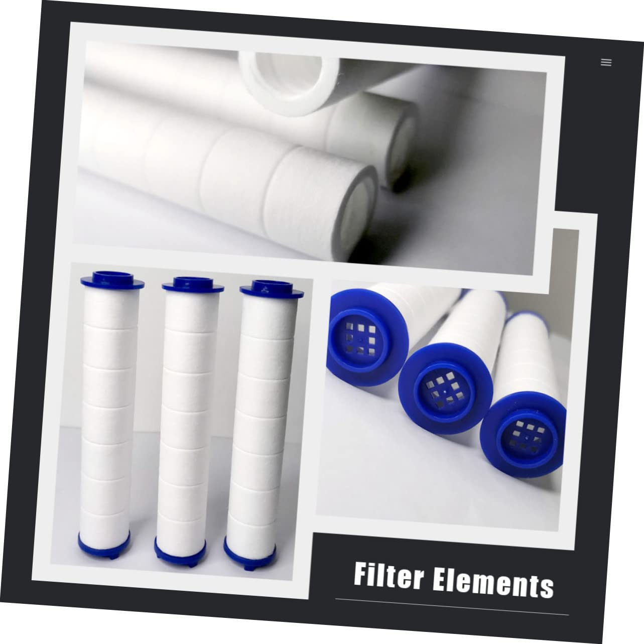 Anneome 30piezas Filtros De para Ducha De PP De Alta Compresión Filtros De Agua para Cabezal De Ducha De De Instalar y Limpiar