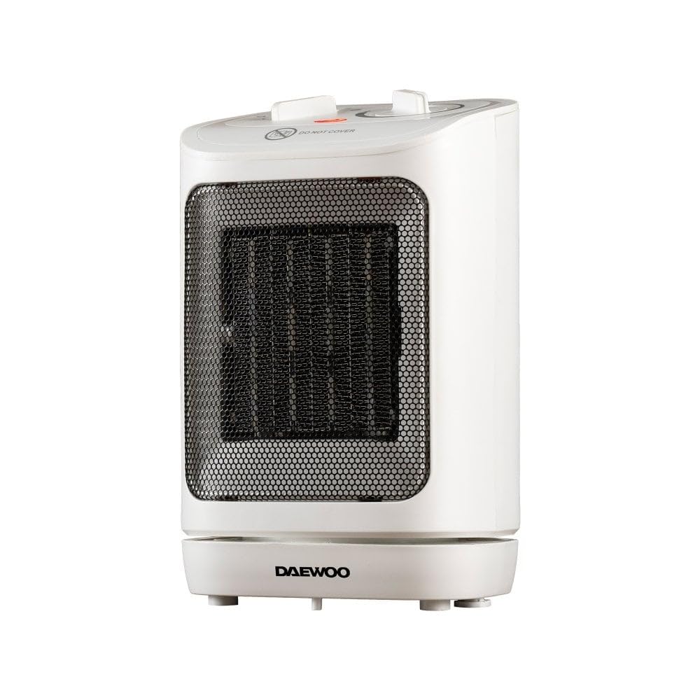 Daewoo Hea1975ge Ceramic Fan Heater - White, White