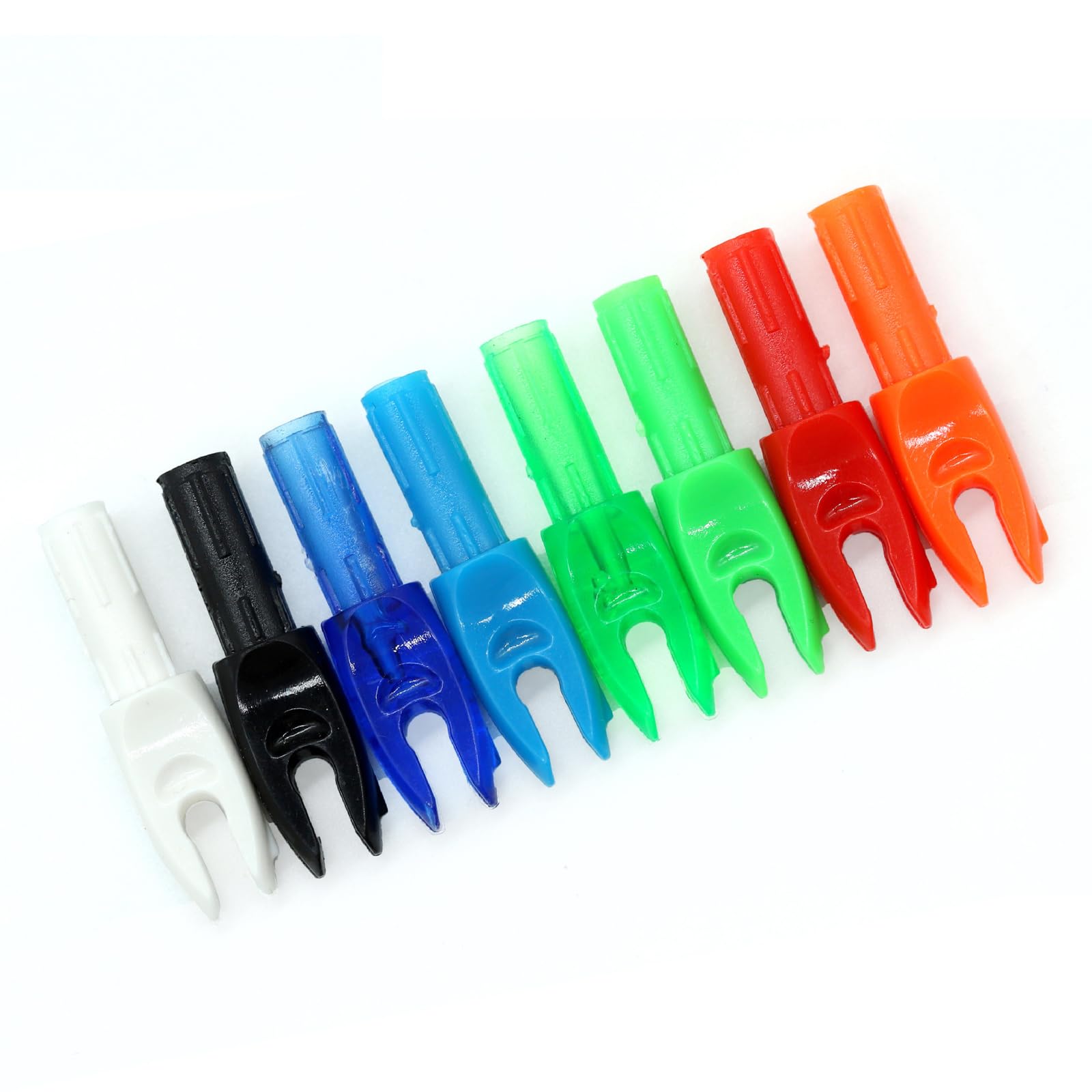 Smsyhgh 50pcs Archery Arrow Nocks Insert Nock Pins ID 5.2mm/.024