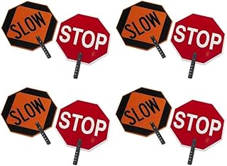 Cortina ABS Plastic Pole Mounted Paddle Sign,