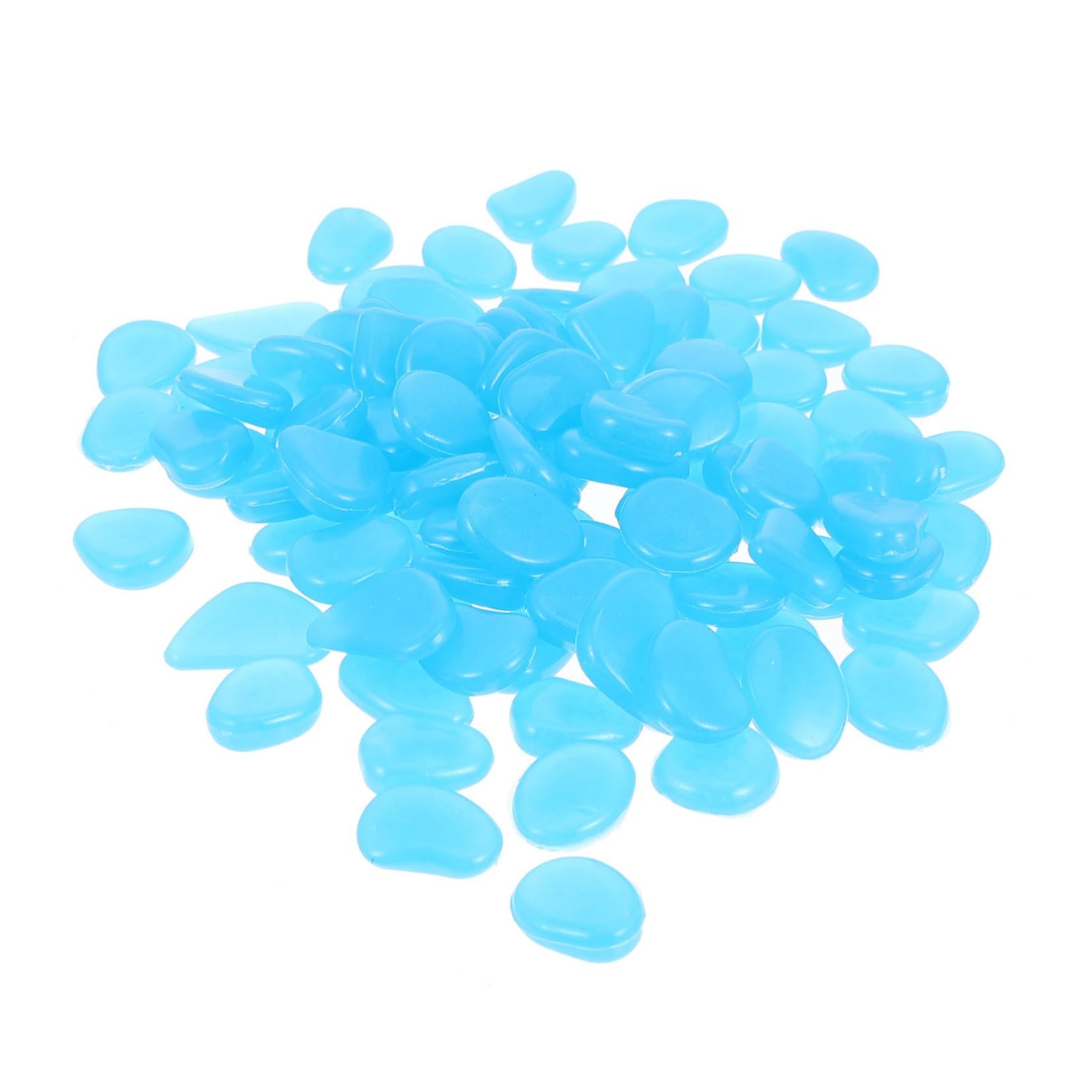 Galets colorés pour aquarium Toyvian pour illuminer un bassin sombre : lot de 300 pierres de jardin