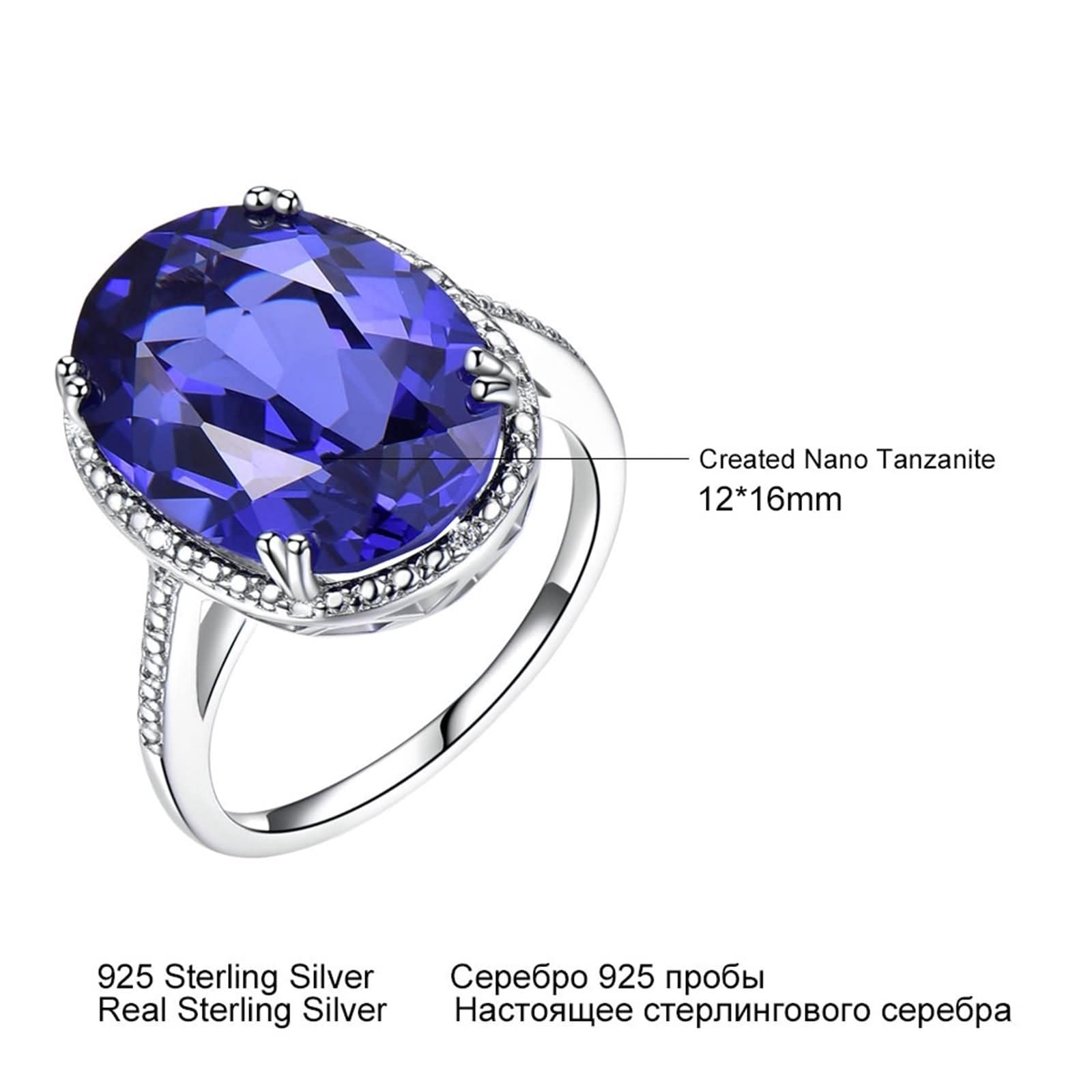 WXKAGF Anelli Coordinati per i Migliori Amici, Anelli per Anniversario da Donna Elegante Argento Sterling con zirconi cubici di Forma Ovale