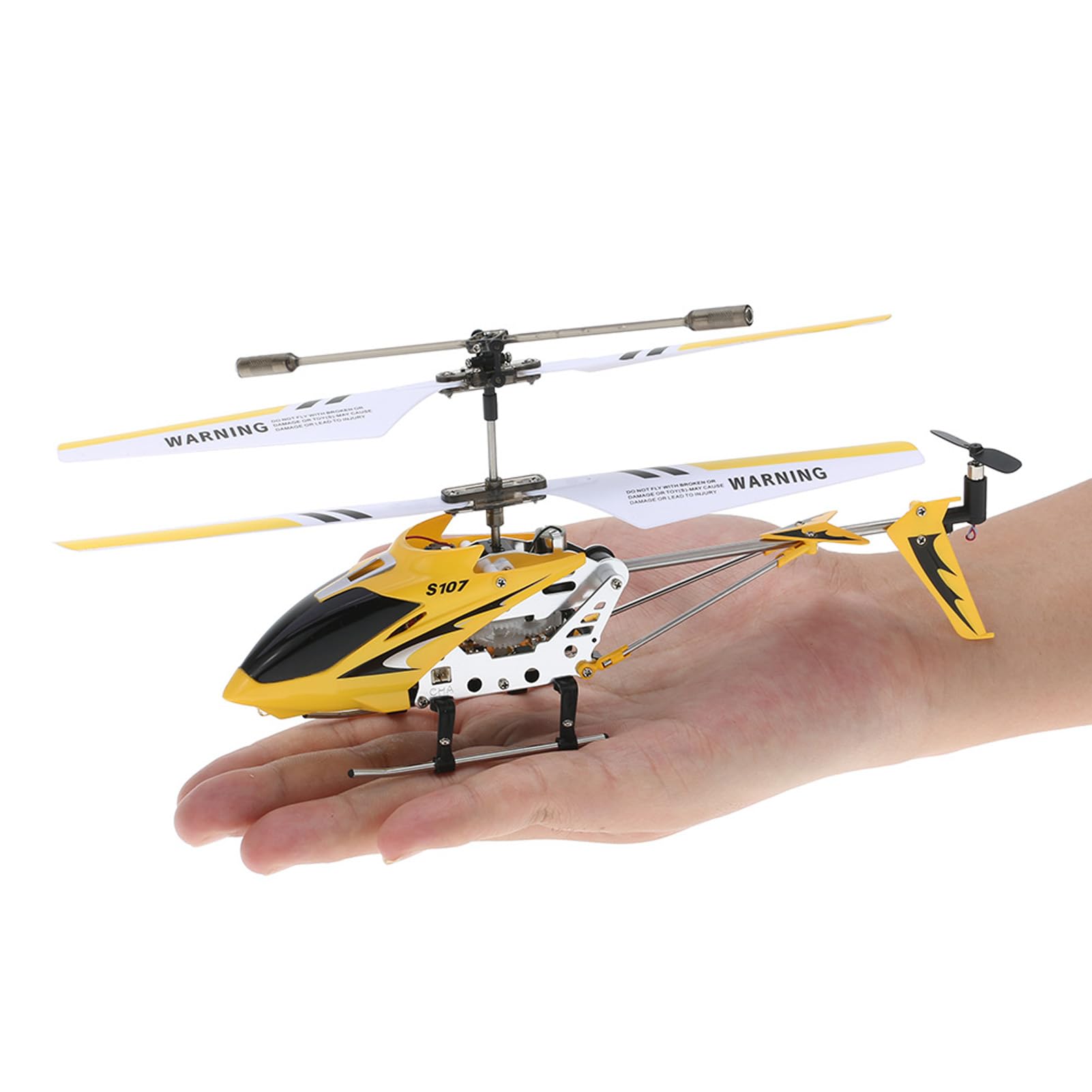 Syma S107G Mini elicottero radiocomandato a infrarossi a 3,5 canali, con giroscopio blu