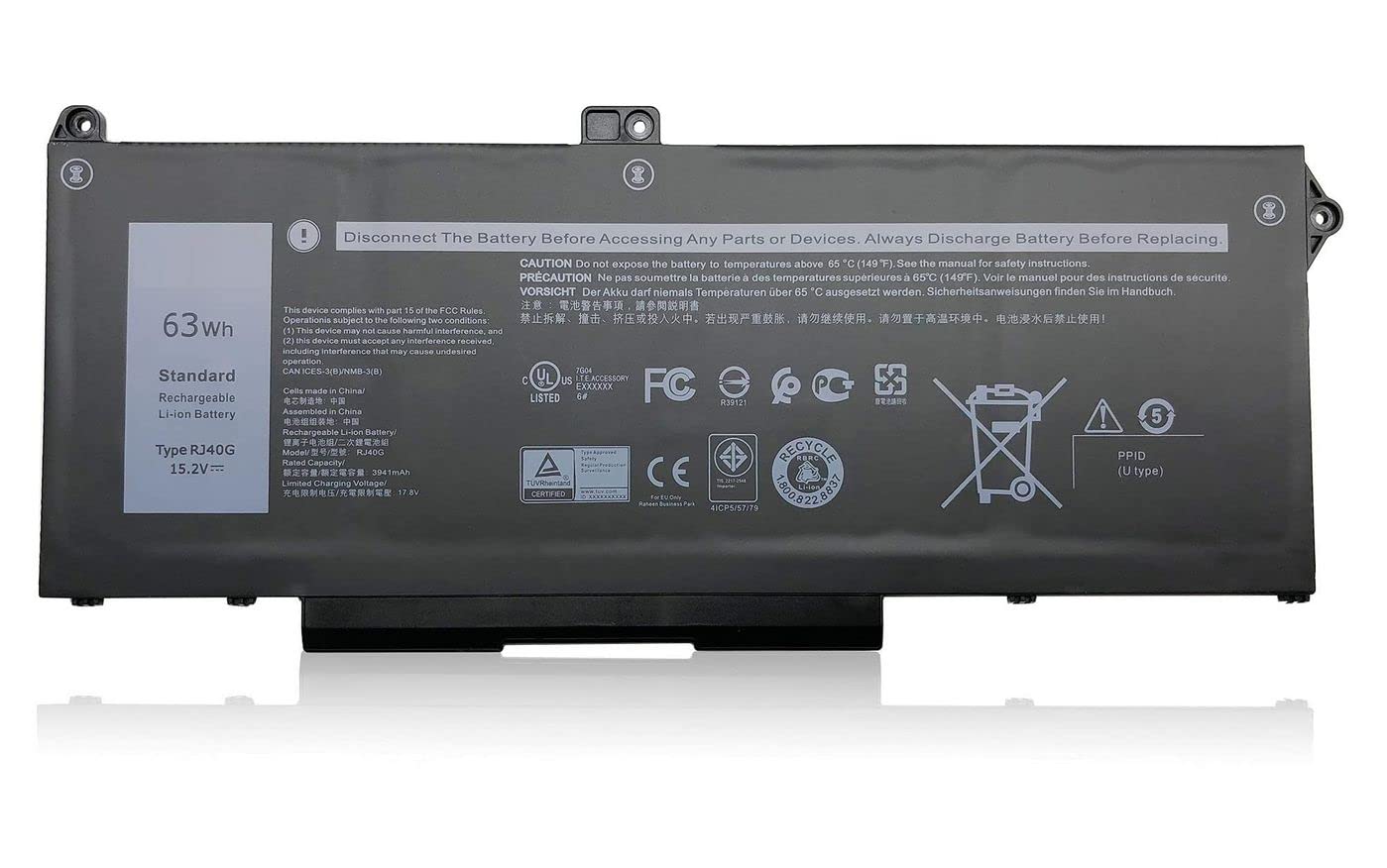 Laptop Battery For Dell 5704174833413