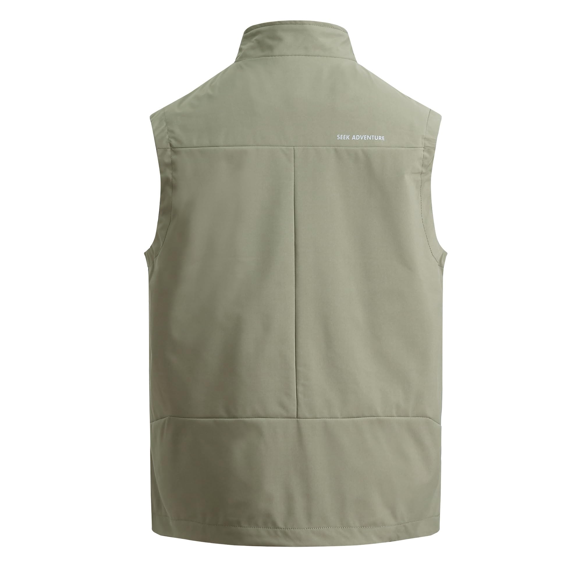 Homme Gilet de Pêche De Plein air Multi-Poches Gilet Léger Loisirs Gilets Campingà Séchage Rapide Gilet Photographie Sans Manches Veste De Sport