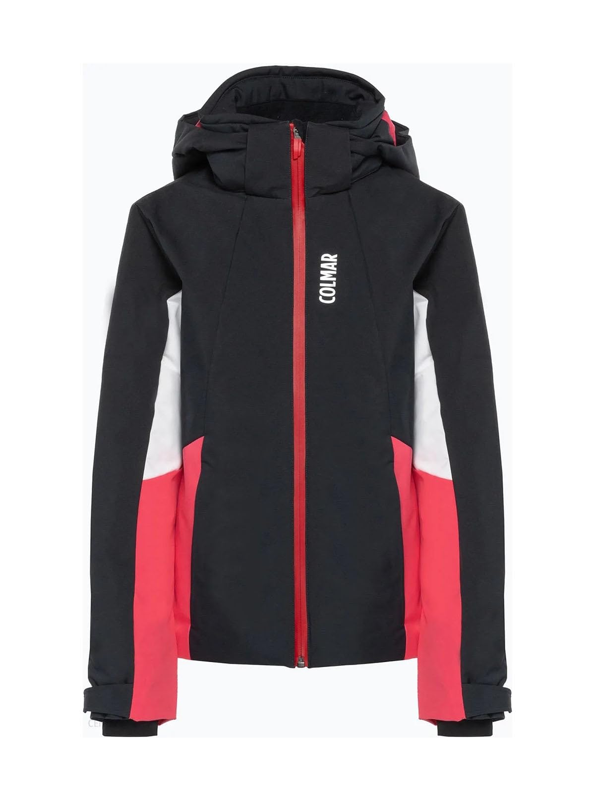 Colmar Giacche Ragazza Giacca da Sci Teens Colorblock in Ovatta - Nero