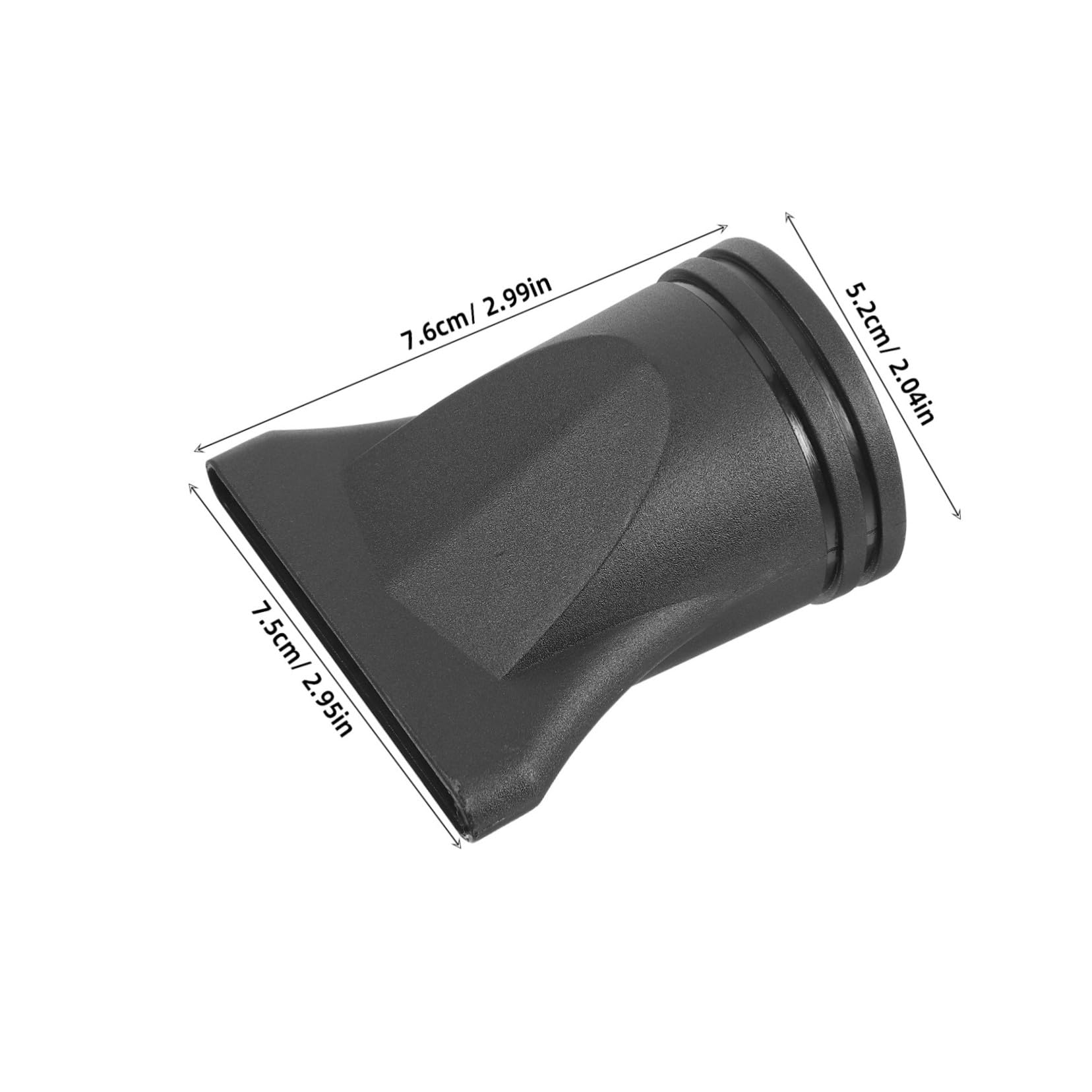 20 Pezzi Ugello Concentratore per Asciugacapelli, Design Compatto in Plastico, Leggero, per Styling Professionale in Salone e Casa