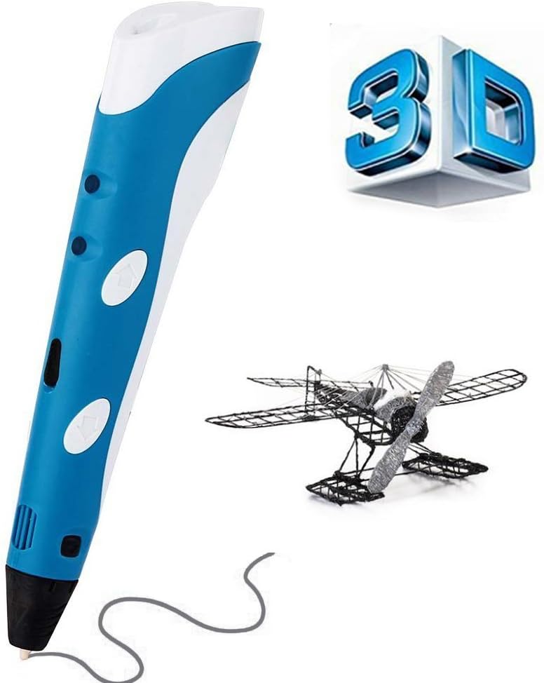Penna Stampante 3D per Disegni Stereoscopici, opere D'arte, modelli tridimensionali XeYOU Blu