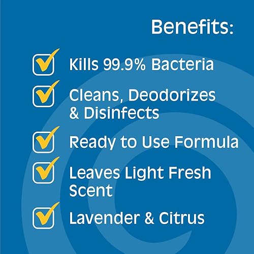 Miniatura 8 de Gonzo - Spray desinfectante y limpiador multiusos, 24 onzas (paquete de 2) cítricos, eliminador de olores, desinfectante, restauración de daños por