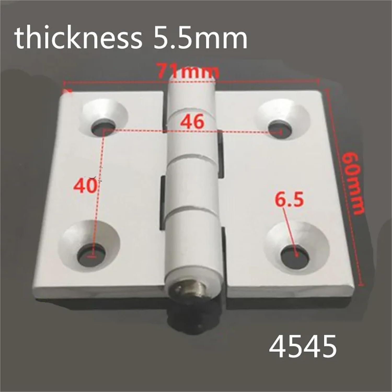 2020 3030 4040 4545 5050 仕上げアルミニウムヒンジアクティブヒンジプロファイル接続(4545シルバー) 1個