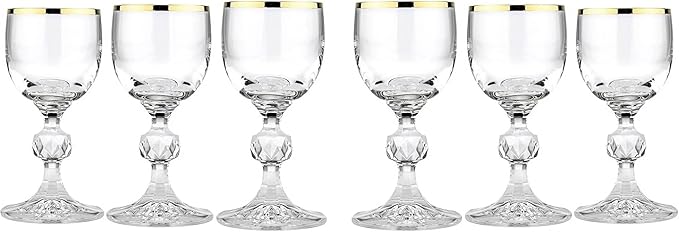 Set de 24 Piezas Crystalex Bohemia Claudia Golden Celebration miniatura 8