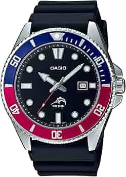 カシオ カジキダイバー 黒青 MDV-106B-1A1V 時計 CASIO カジキダイバー