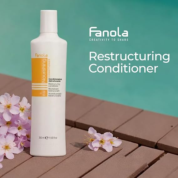 Fanola Nutri Care Restructuring Hair Conditioner & Moisturizer, 11.8 oz