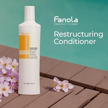Fanola Nutri Care Restructuring Hair Conditioner & Moisturizer, 11.8 oz