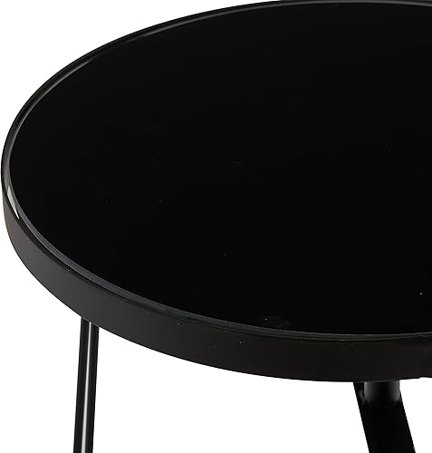 Miniatura 4 de Deco 79 Mesa decorativa, S/2 19 pulgadas, 23 pulgadas de alto, negro