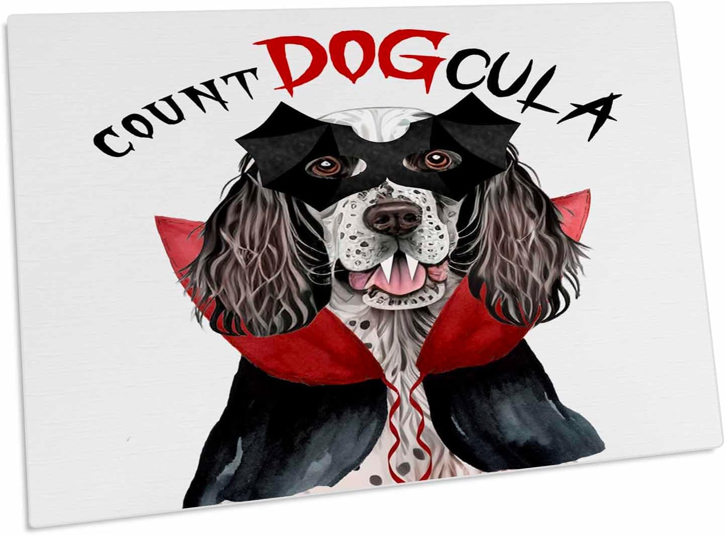 3dRose Halloween Perro Setter Almohadilla Escritorio 58x40 cm