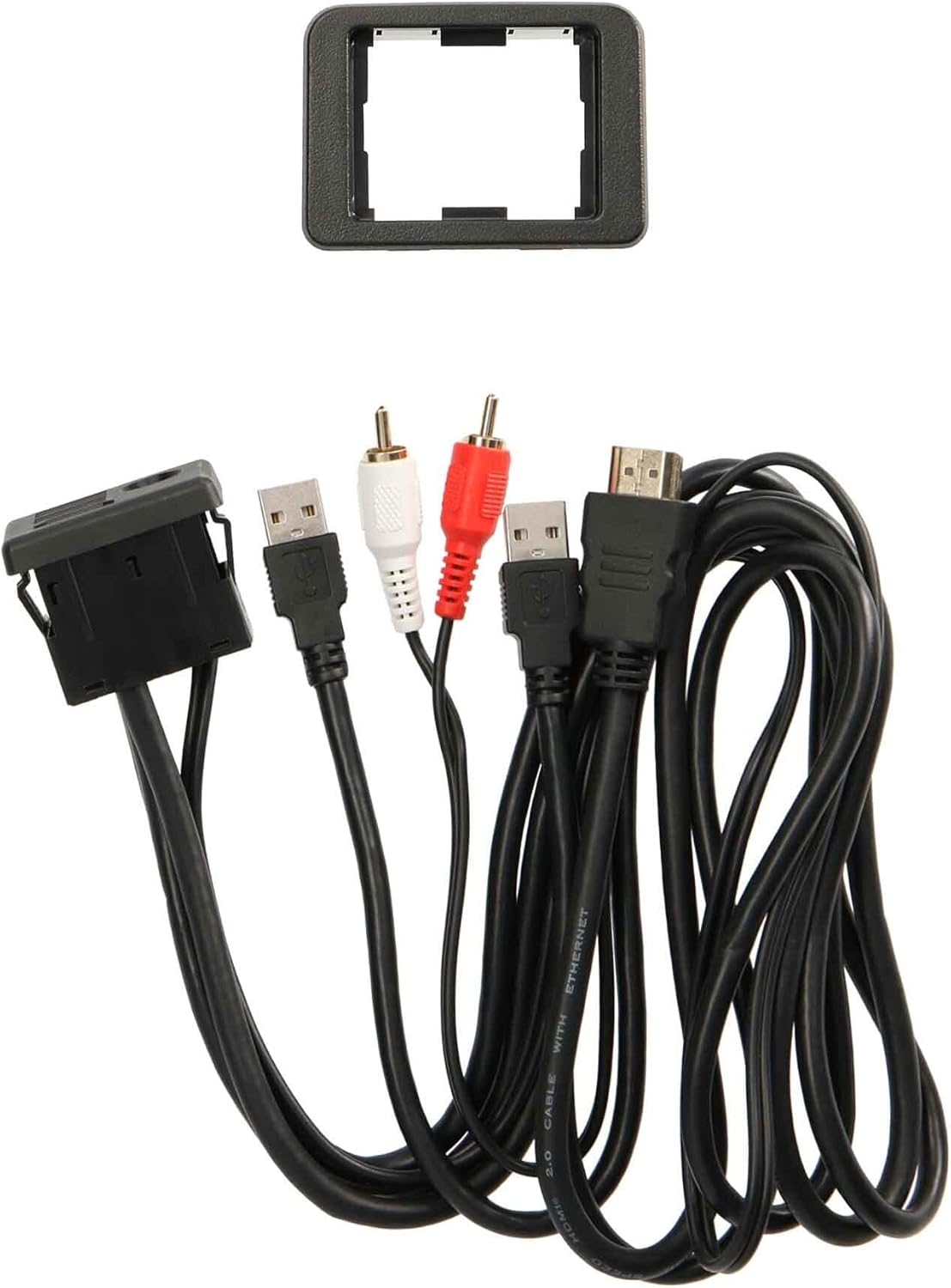 Heise Axxess USB/Aux/Hdmi Replacement Panel 3 Feet - Chrysler/Dodge/Jeep