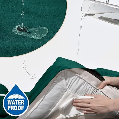 Miniatura 111 de Comfort Expression - Cama ortopédica para perros extragrandes, 53 x 42 pulgadas, cama impermeable y de apoyo de espuma con cojines removibles, con