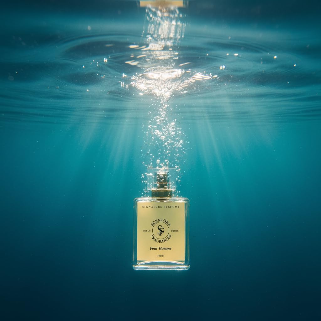 Scentora Fragrances Pour Homme 50ml Extrait De Parfum | Long Lasting Luxury Perfume for Men | Classic Mediterranean Citrus & Neroli Intense Fragrance | Ideal for Gifting 3