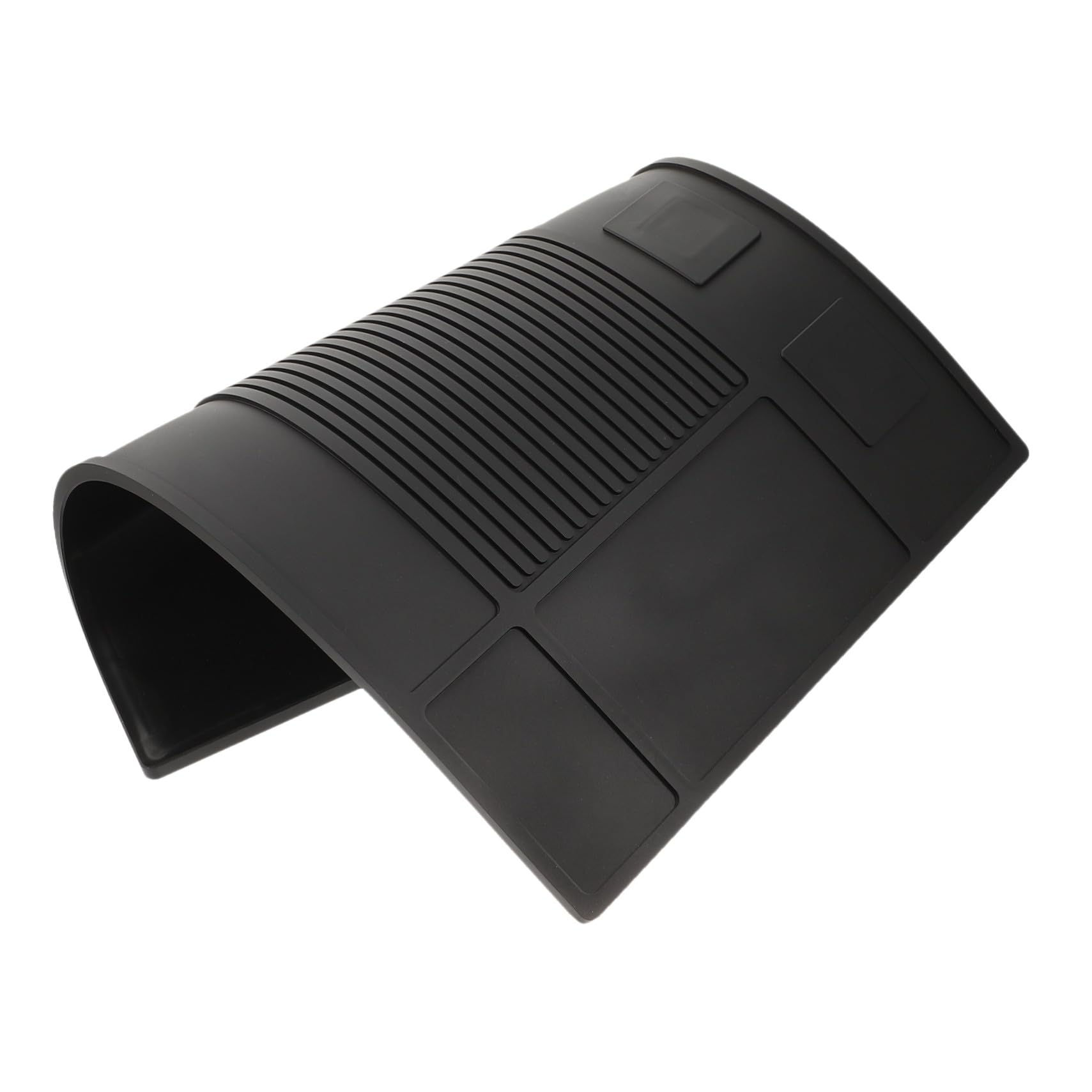 Tappetino per Strumenti da Parrucchiere Magnetico in Silicone Durevole Tappetino per Stazione per Chioma Porta Tosatrice e Organizzatore di Forbici
