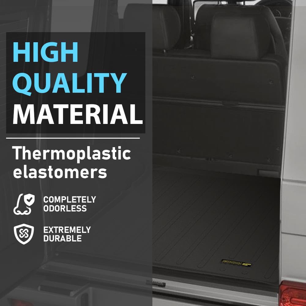 ALLGOOD TPE All Weather Car Floor Mats Fit Benz G-Class W463 2002-2018 Truck Bed Mats 1PC Interior Accessories Floor Liners for Car Black