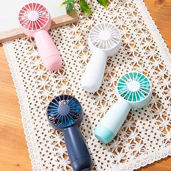 Amazon | ポケットハンディファン 携帯扇風機 風量3段階