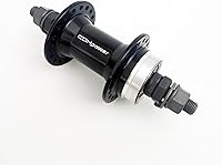 Vista 6 de Parte de rueda de bicicleta Buje delantero de bicicleta 36 agujeros, aleación de alumbre, 3.937 in de ancho, cubo delantero de bicicleta