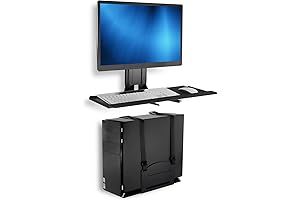Mount-It! Monitor and Keyboard Mount for Enhanced Workspace Efficiency
