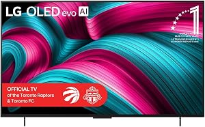 LG 42-Inch C5 OLED evo 4K Smart TV - α9 AI Processor 4K Gen 8, Alexa Built-in, Up to 144Hz Refresh Rate, HDMI 2.1, G-Sync, FreeSync, VRR, WebOS 25, Dolby Vision (OLED42C5PUA, 2025) (Renewed)