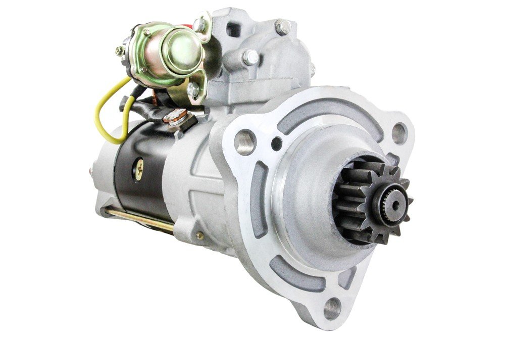 RAREELECTRICAL 24V Starter Motor Compatible with 2004-2007 Volvo Articulated Truck A30d D10b 9.6L Diesel Cw Plgr Prestolite M90r3547se Volvo 1556967