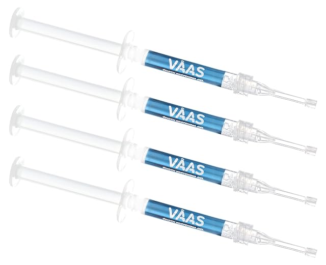 Teeth Whitening Gel for Trays 4 Take Home Syringes 35 Carbamide Peroxide with Potassium-Nitrate Trays Not Included USA