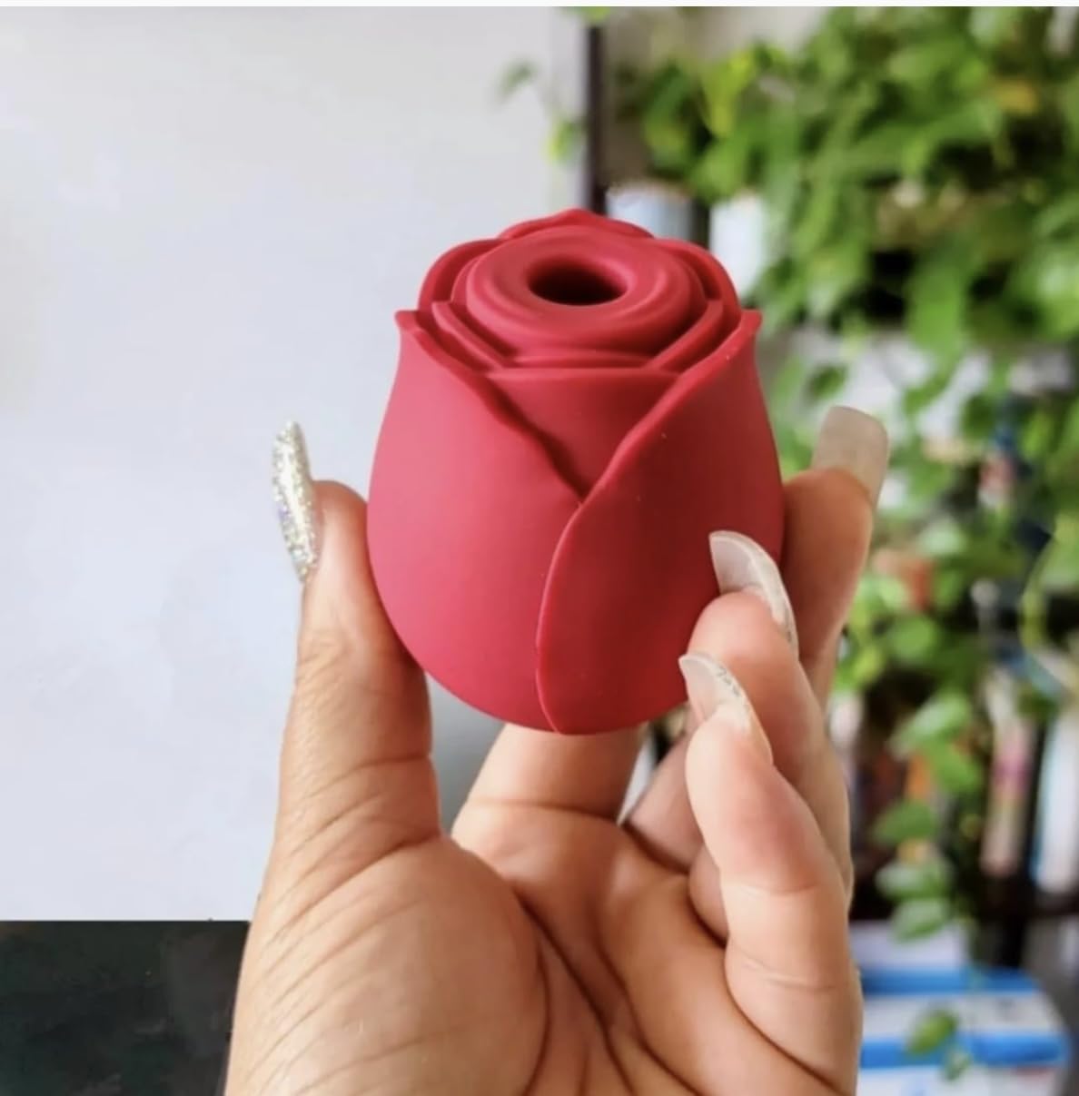 newly roses toys for women NS Novelties INYA The Rose 7-function Rechargeable Rose-shaped Silicone  Suction Vibrator main image 0