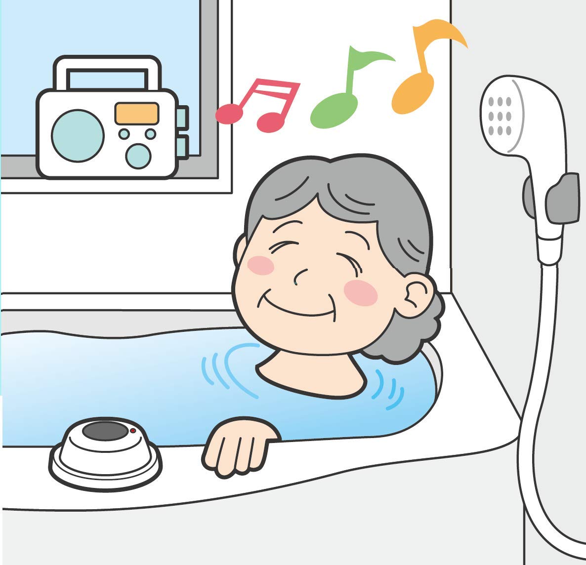 Amazon.co.jp: 朝日電器 ELPA(エルパ) AM/FMシャワーラジオ 水回りで