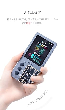 Qianli 2IN1 iCopy Plus 2.2+Version Battery Repair Small Board | Battery Data EEPROM Programmer&Lighting Board Repair Set Suitable for iPhone14 pro promax.iphone13-iphone7-SE3 Read Write LCD