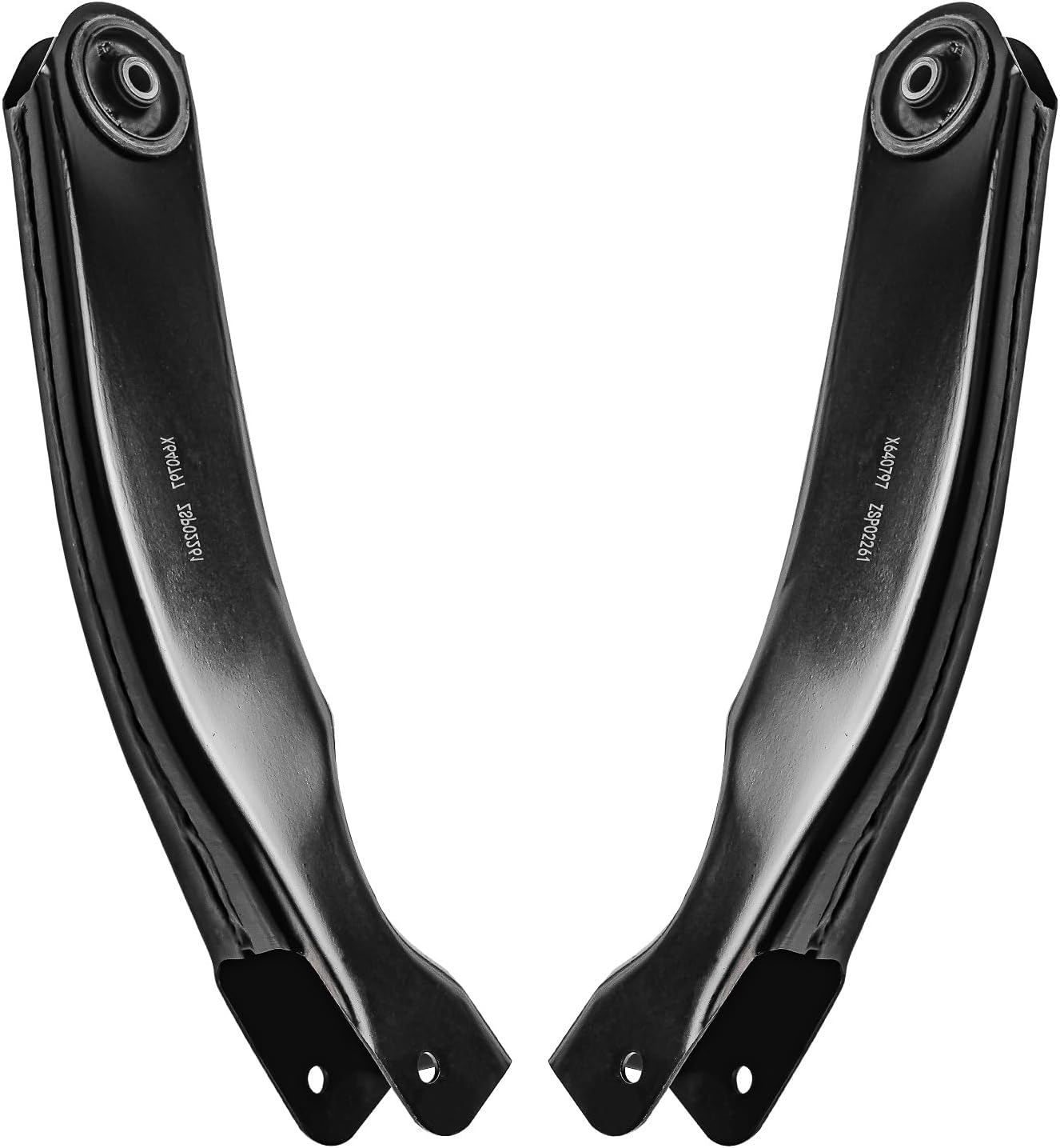 Detroit Axle - Front 4pc Control Arms for 99-04 Jeep Grand Cherokee 1999 2000 2001 2002 2003 2004, 4 Upper & Lower Control Arms Assembly Set Replacement