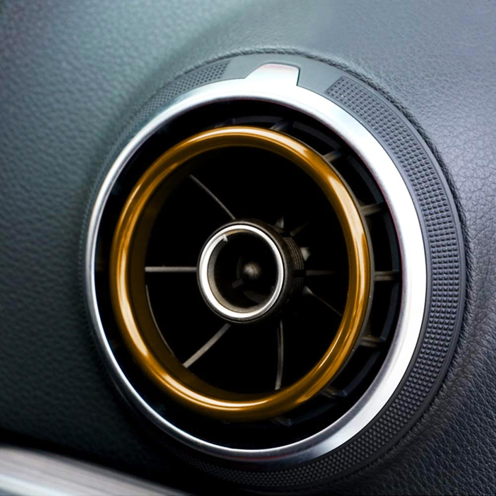 4 Anelli Di Ventilazione per Auto, Console, Aria Condizionata, Anello