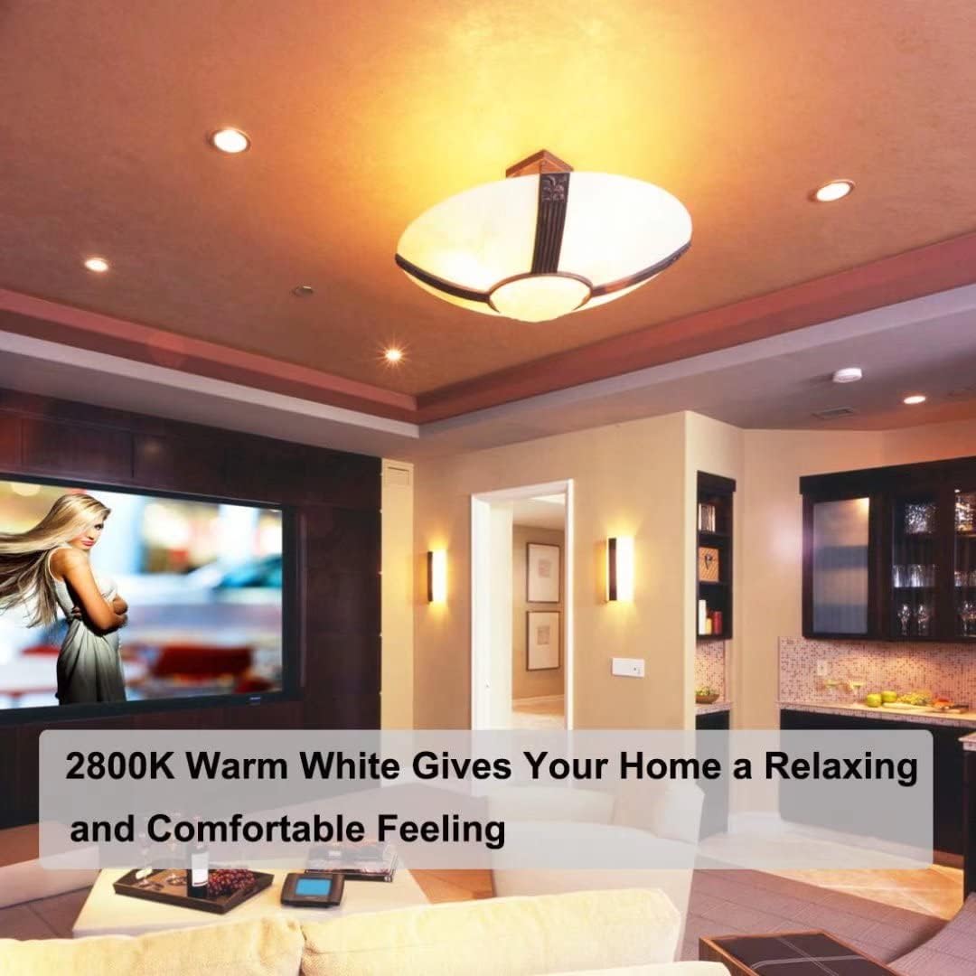 Vinaco E11 Light Bulb, 2PCS E11 Bulb Dimmable, JDE11 120V 75W Halogen Light Bulbs Long Lasting Lifespan, 2800K Warm White,T4 E11 Mini Candelabra Bulb with High Output 1150LM E11 Halogen Bulb