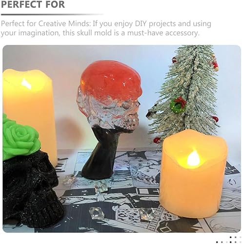 Miniatura 7 de Gadpiparty Moldes de silicona para gelatinas de Halloween, molde de silicona para velas, molde de vela de silicona, plantillas de Halloween, moldes