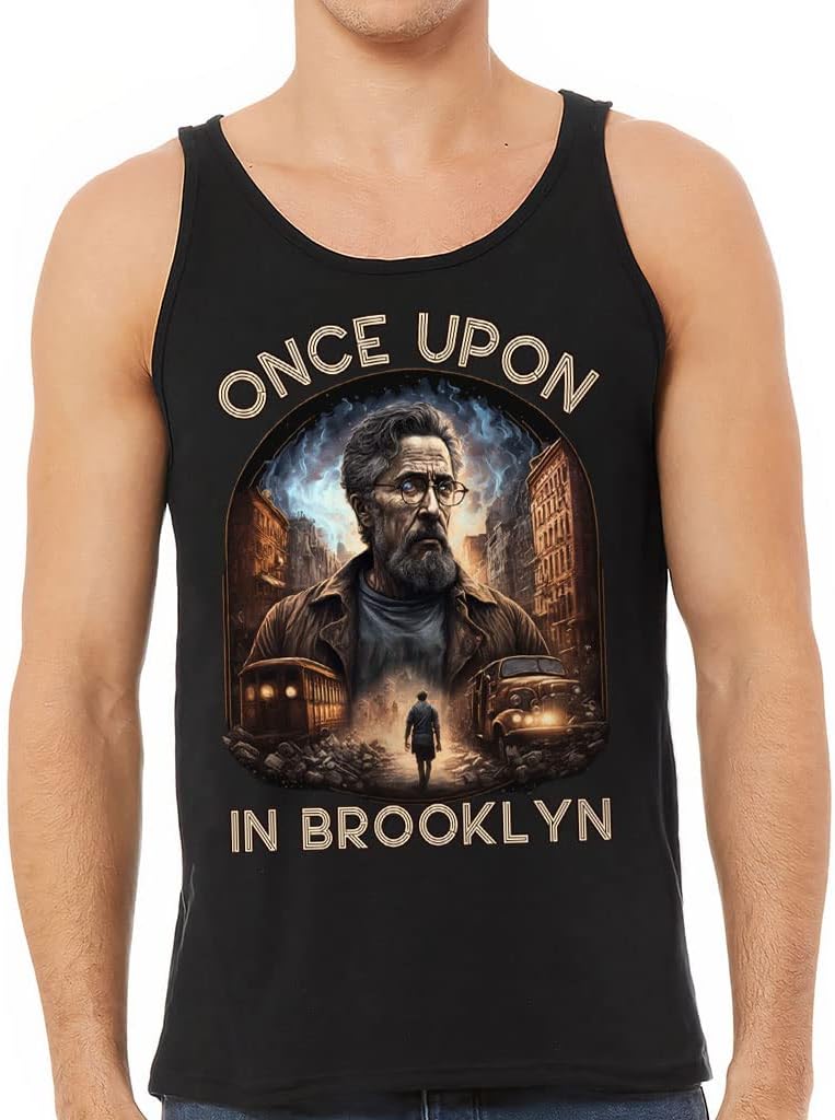 Once Upon Tank - Brooklyn Workout Tank - Graphic Jersey Tank