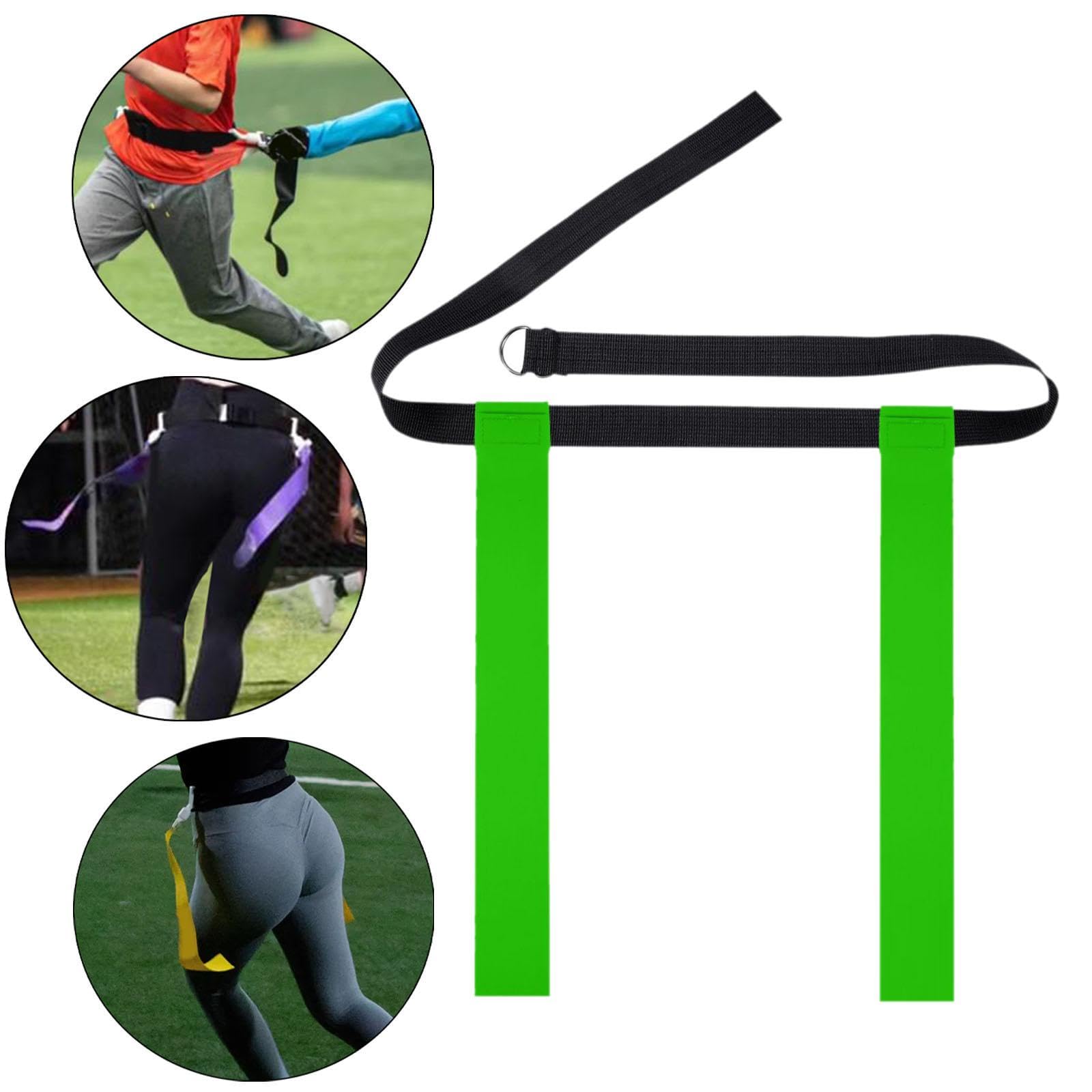 Harilla Rugby Tag Belt Flag Football Bann Bandera Suministros Deportivos Ajustables para de Juegos