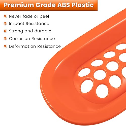 Vista 42 de Rejilla frontal E-Cowlboy de instalación de clip, parrilla protectora para Jeep Wrangler 2007-2017 JK, JKU, Sport, Freedom, Rubicon, Sahara