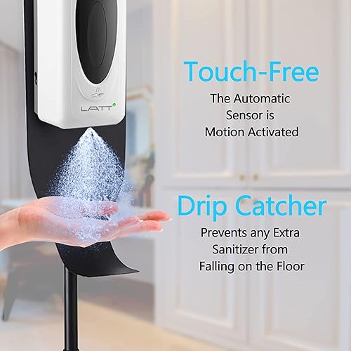 Miniatura 6 de Dispensador automático de jabón montado en la pared, dispensador de desinfectante de manos en aerosol, máquina sin contacto para oficina, escuela,
