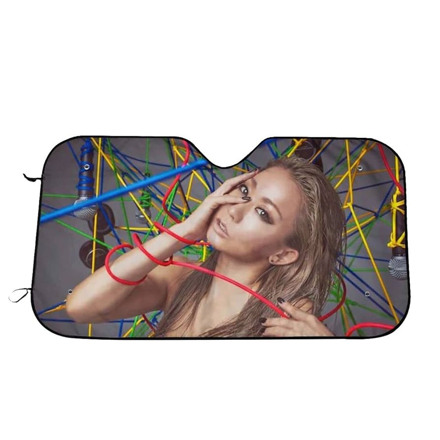 倖田來未 限定品!リバーシブルサンシェード Amazon | 倖田來未 Koda Kumi (5) 車用サンシェード 簡単収納