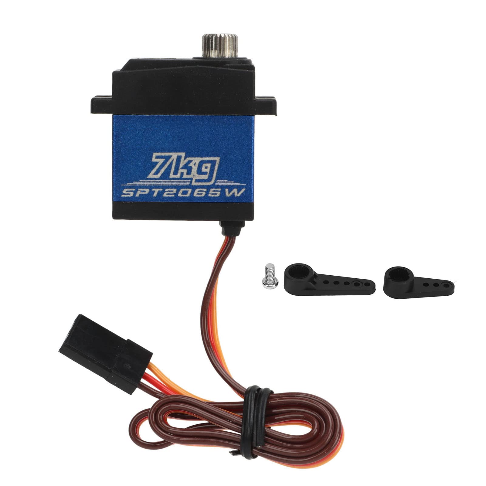 RiToEasysports RC Car Servo, 7KG Digital Servo Water Proof Gear Steering Servo Light Weight Micro Servos For SCX10 III 1/10 Remote Control Vehicles